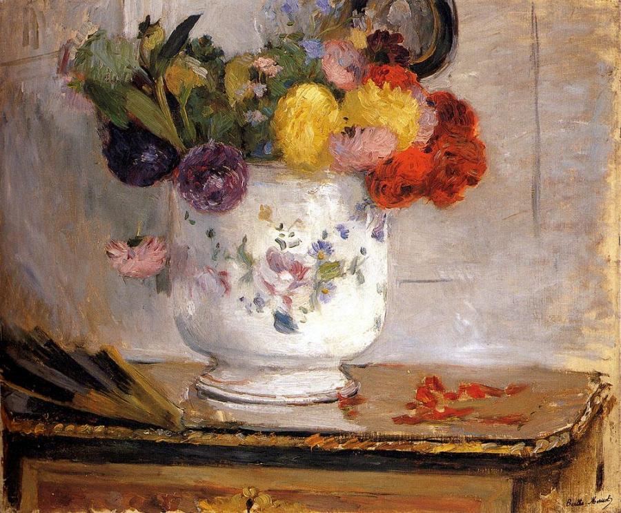 Berthe Morisot Morisot Dahlias